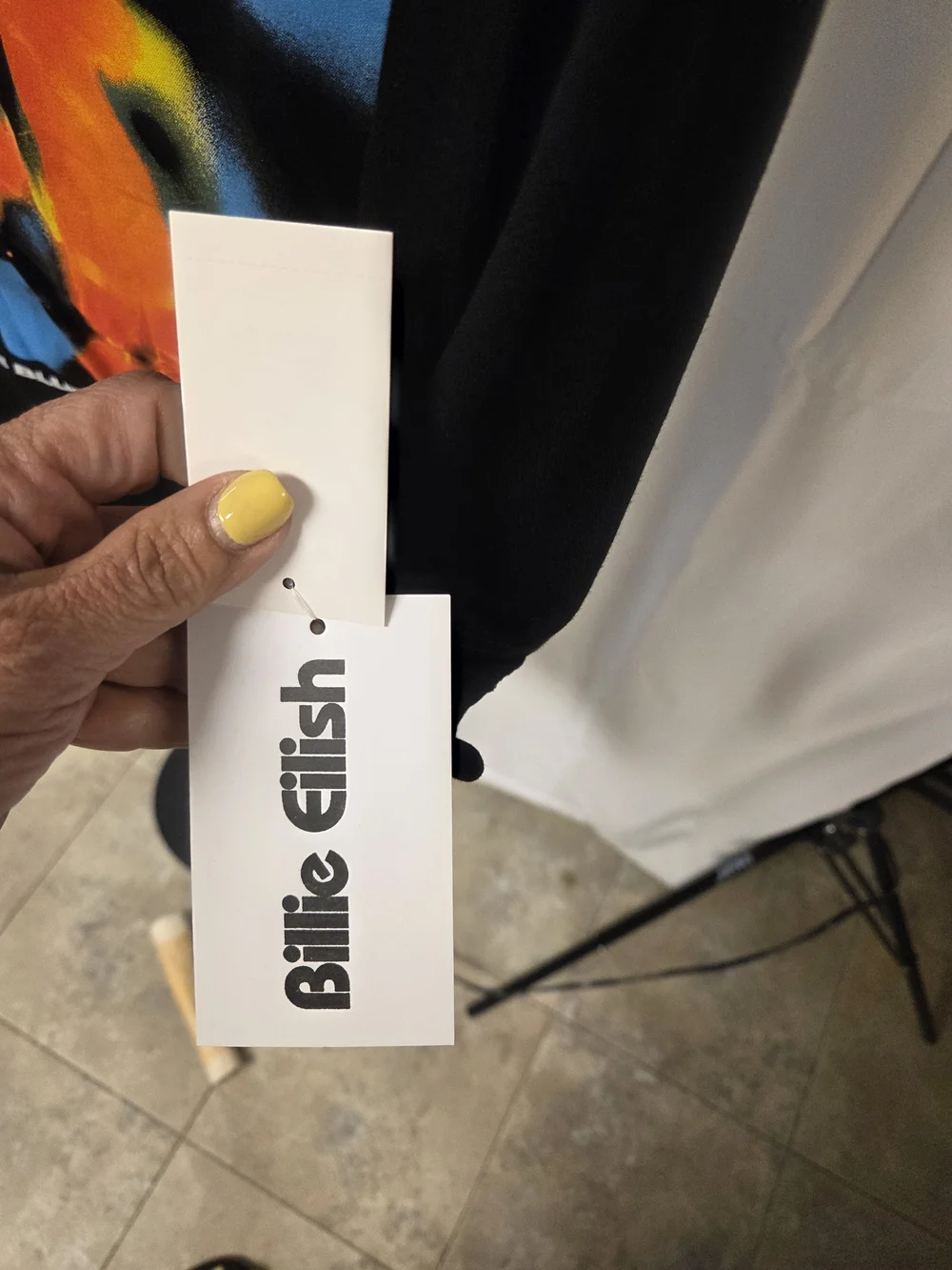 Billie Eilish soft black